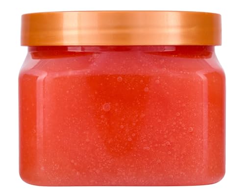 Tree Hut Peach Sorbet Shea Sugar Exfoliating & Hydrating Body Scrub, 18 oz