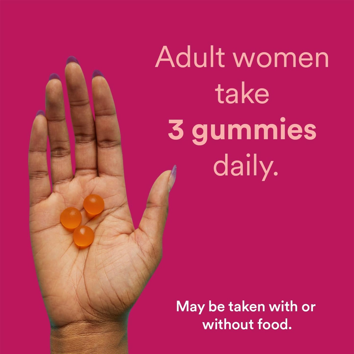 SmartyPants Women's Multivitamin Gummies, Sugar Free: Biotin, Methylfolate, Omega 3 (ALA), Vitamin D3, C, Vitamin B12, B6, Vitamin A, K & Zinc, Gluten Free, 60 Count (20 Day Supply)