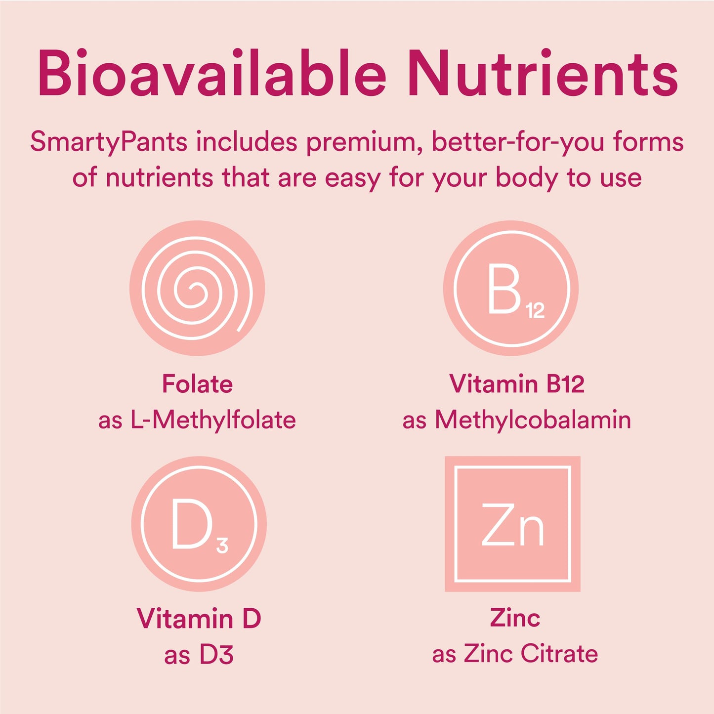 SmartyPants Women's Multivitamin Gummies, Sugar Free: Biotin, Methylfolate, Omega 3 (ALA), Vitamin D3, C, Vitamin B12, B6, Vitamin A, K & Zinc, Gluten Free, 60 Count (20 Day Supply)